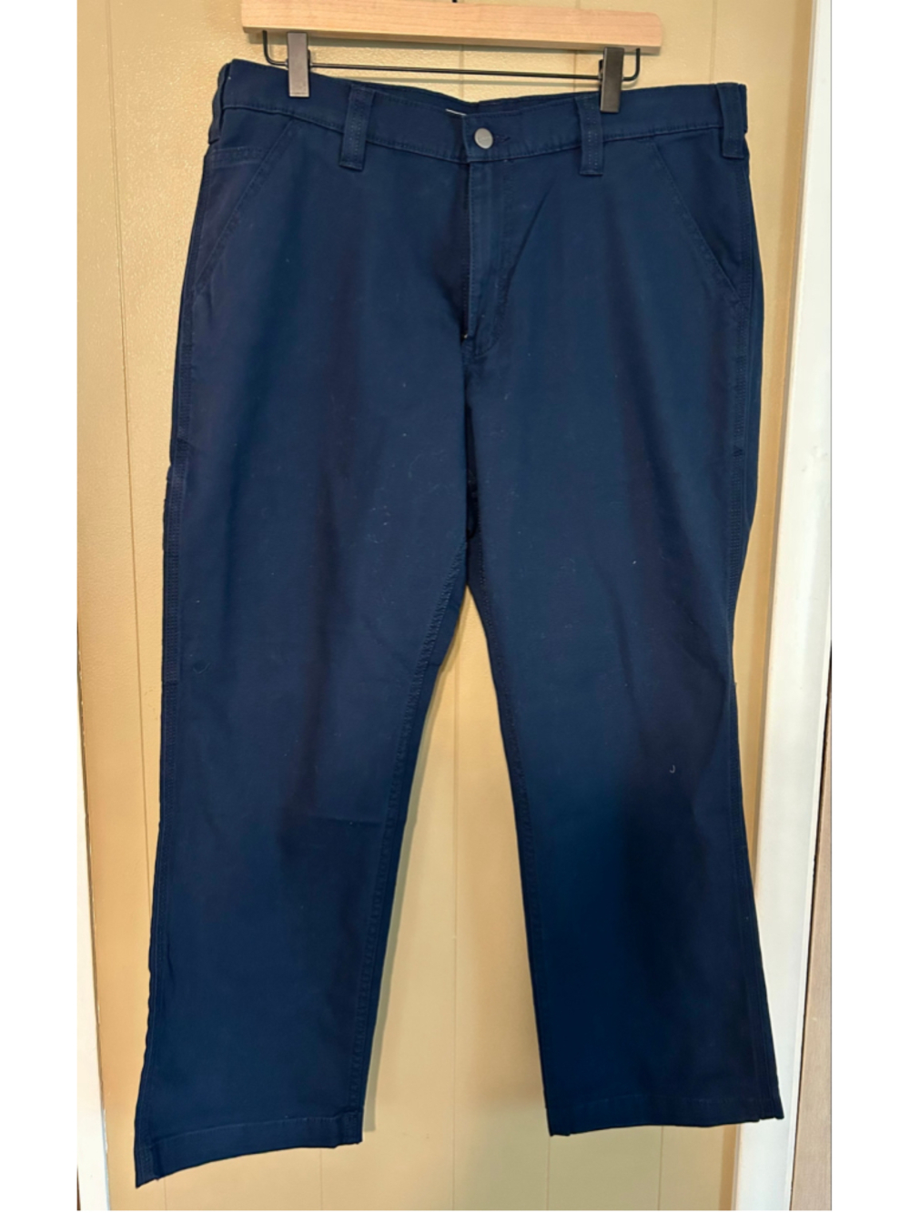 Carhartt Cargo Pants Men’s Waist 36x28 Navy Work